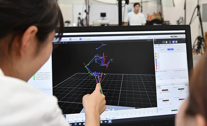 三次元動作解析室