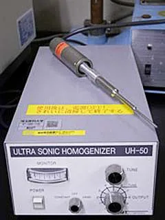 超音波細胞破砕装置(超音波分散機)