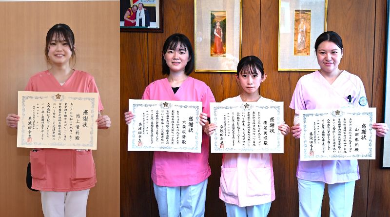 新人看護師４名